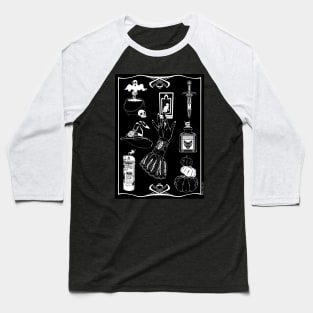Witchy Mood Board Baseball T-Shirt